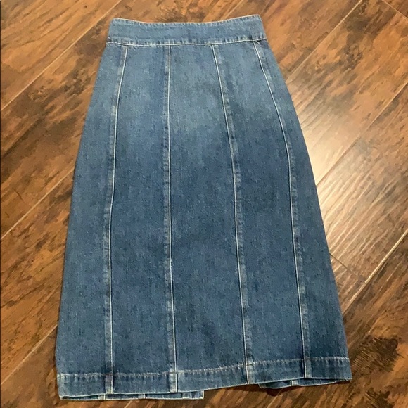 Frame long denim skirt - Picture 5 of 7